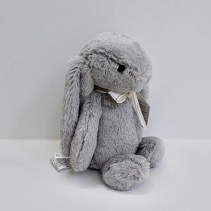 Snug Gray Bunny Plush Soft Baby Toy Stuffed Animal Lovey 12" Medium Easter NEW